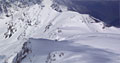 Rif. Casati und Suldenspitze vom Monte Cevedale aus